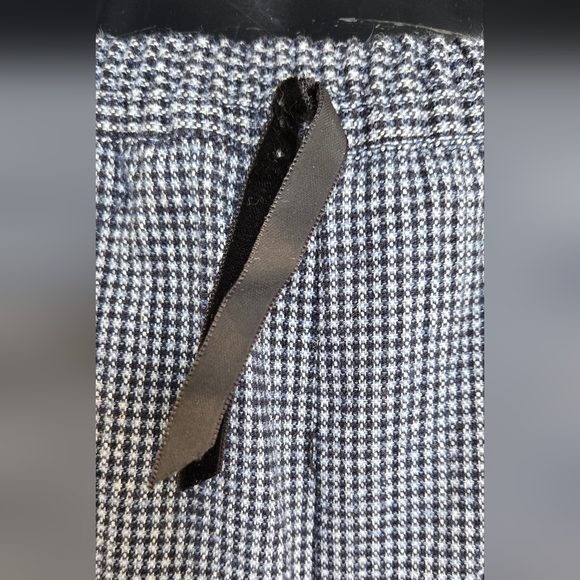 Zara Men's Black and White Patterned Dress Pants - Picture 4 of 4